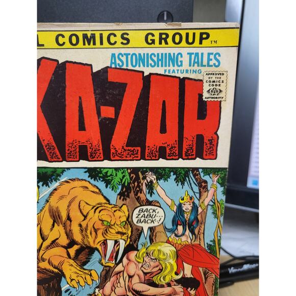 Astonishing Tales #9 (1971) Ka-Zar Lord of the Jungle Gil Kane / John Buscema - Picture 3 of 7